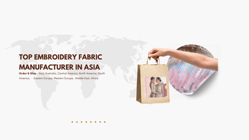 Top Embroidery Fabric Manufacturer in Asia