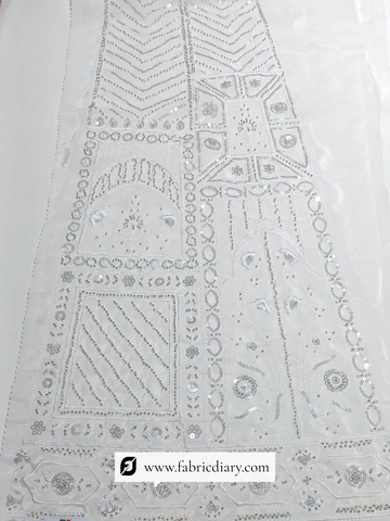 Beaded Gown Embroidery Fabric