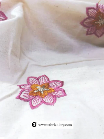 Beautiful Embroidery Cotton Kurti