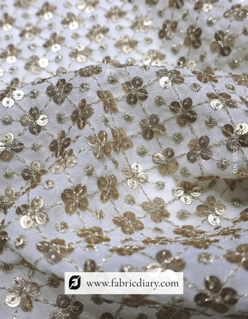 Designer Golden Blouse Fabric for Ladies in China