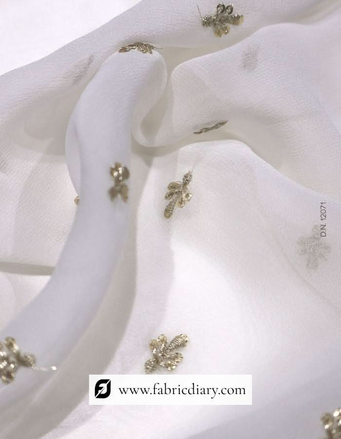 Butti design fabric with zari embroidery – buy online for ethnic garments