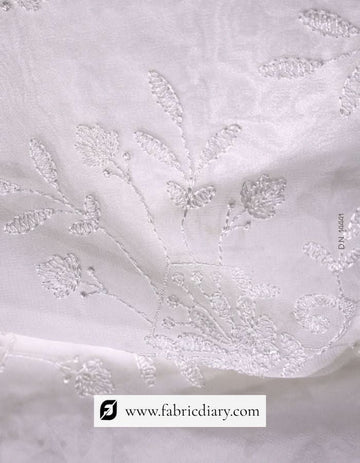 Embroidered Lace Fabric for Designer Lehengas