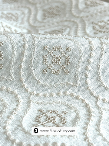 Groom Sherwani Embroidery Fabric