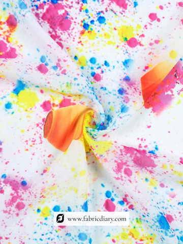 Poly Festival Printed Fabric