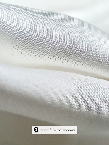 Plain Dyeable Pure Satin Georgette Fabric