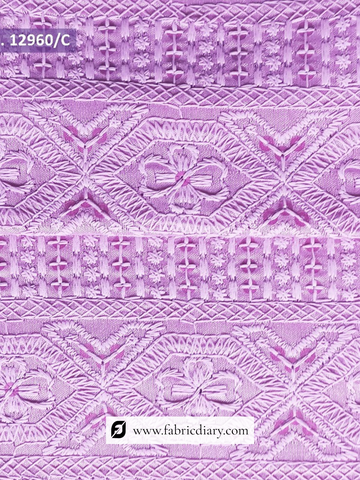 Rayon Schiffli Embroidery Fabric