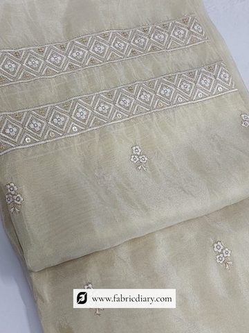 Trending Dupatta Embroidery Fabric