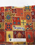 Dola Silk Position Print Fabric for Ceremonial Jackets – Bulk in Kolkata