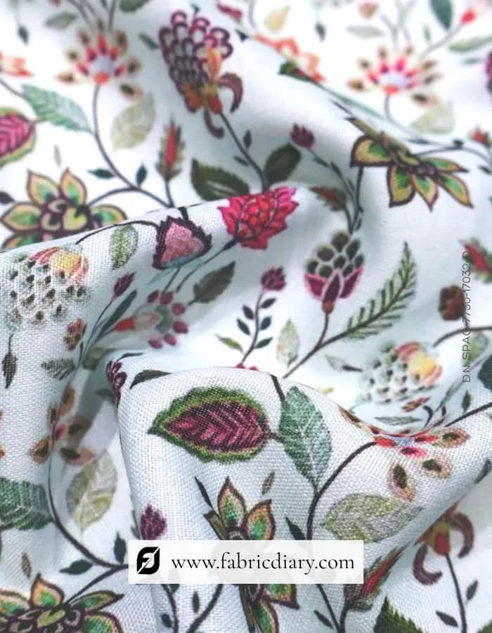 Floral print bulk from Hosur textile zone