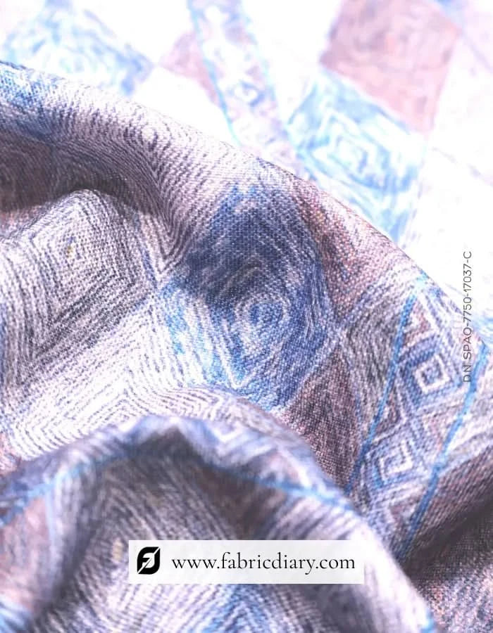 Small motif printed fabric in Machilipatnam