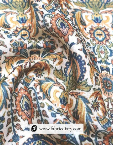 Ethnic motif printed fabric in Muzaffarpur wholesale