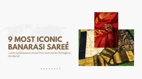 9 Most Iconic Banarasi Saree Looks by Bollywood Divas That Took Indian Heritage to the World