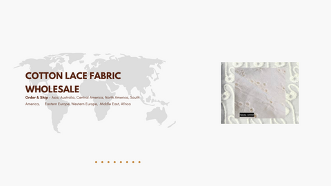 Best Cotton Lace Fabric Wholesale [Up to 10% Discounts]