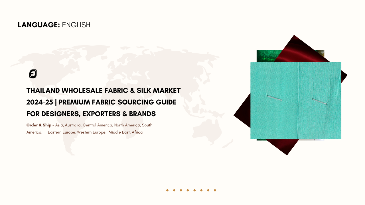 Premium Wholesale Fabric Supplier in Thailand
