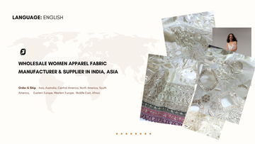 Wholesale Women Apparel Fabric Manufacturer & Supplier in India, Asia