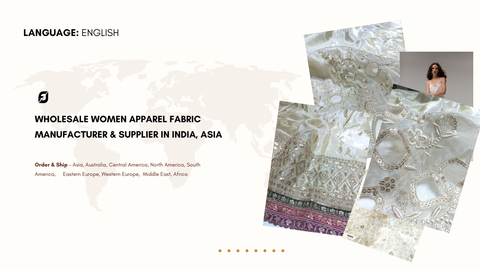 Wholesale Women Apparel Fabric Manufacturer & Supplier in India, Asia