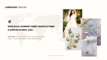 Wholesale Garment Fabric Manufacturer & Supplier in India, Asia