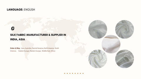 Silk Fabric Manufacturer & Supplier in India, Asia