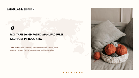 Mix Yarn Based Fabric Manufacturer & Supplier in India, Asia