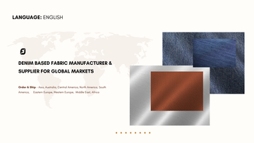 Denim Based Fabric Manufacturer & Supplier for Global Markets