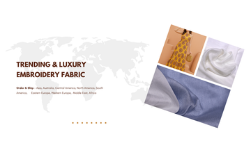 Trending & Luxury Embroidery Fabric Collection 2025