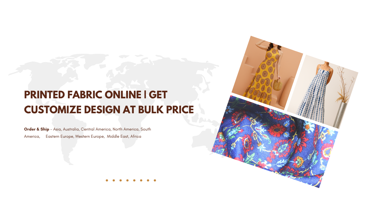 Printed Fabric Online | Get Customize Design at Bulk Price