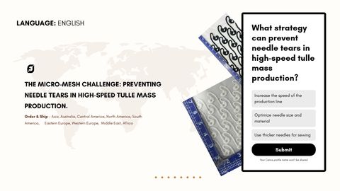 The Micro-Mesh Challenge: Preventing Needle Tears in High-Speed Tulle Mass Production.