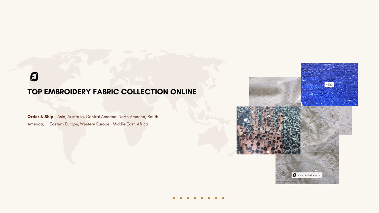 Top Embroidery Fabric Collection Online – Designer Fabrics