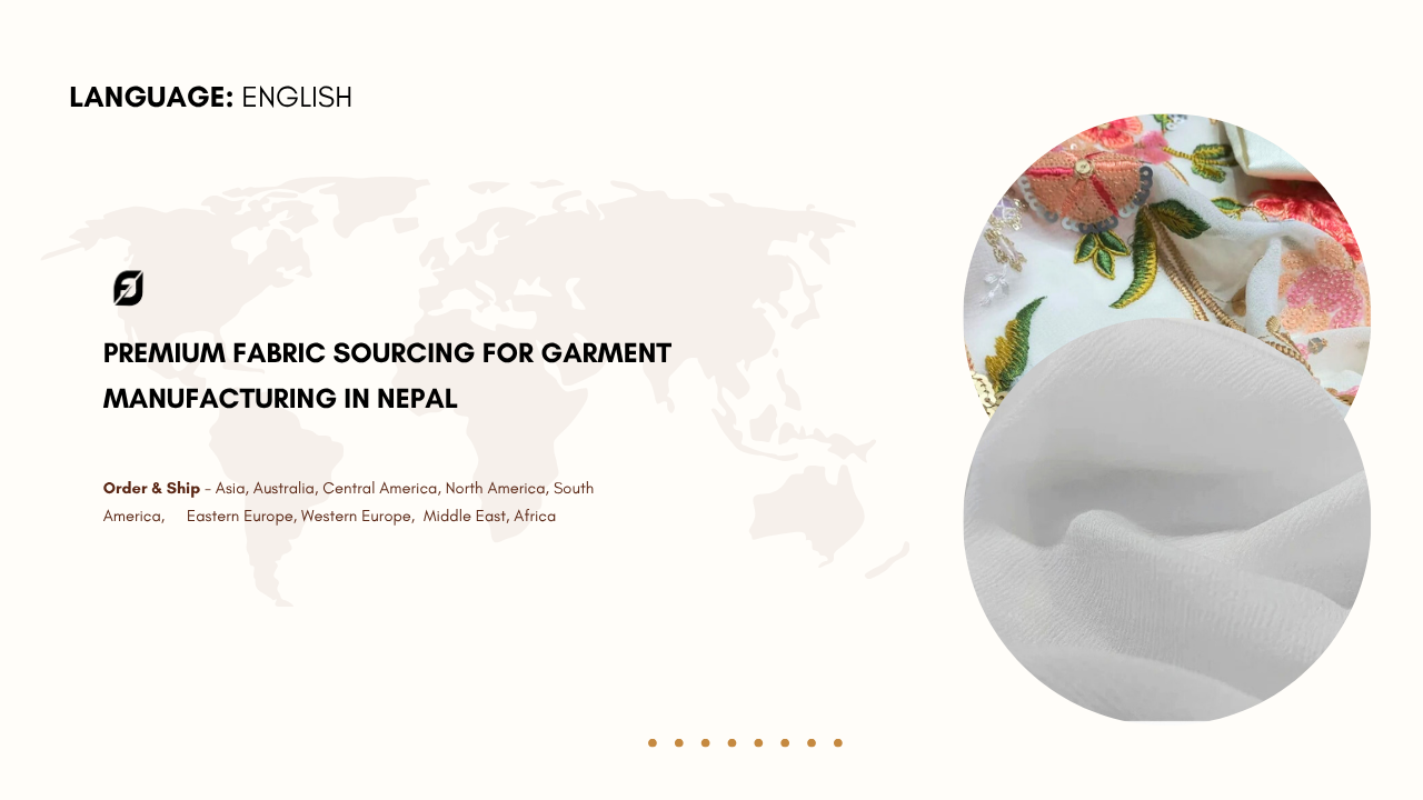 Premium Fabric Sourcing for Garment Manufacturing in Nepal