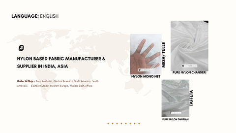 Nylon Based Fabric Manufacturer And Supplier in India, Asia