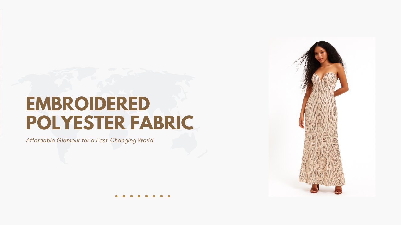 Embroidered Polyester Fabric for a Fast-Changing World – FabricDiary