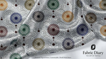 How to Source Printed Silver Tissue Fabric from India for Fashion Brands