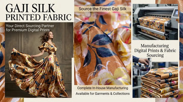 Gaji Silk Printed Fabric: From Print Selection to Production