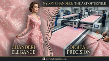 Nylon Chanderi Printed Fabric Printing, Sourcing & Bulk Production
