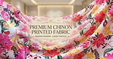 Pure Chinon Printed Fabric for Wholesale & Bulk Sourcing