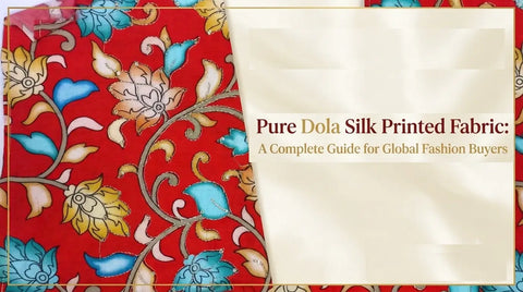 Pure Dola Silk Printed Fabric: A Complete Guide for Global Fashion Buyers