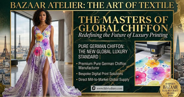 Pure German Chiffon Printed Fabric: Complete Guide to Printed Chiffon, Sourcing, Printing & Fashion Applications