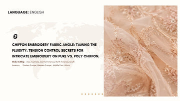 Taming Chiffon Fluidity for Bridal Fashion Bulk Exporter for Global Fashion Brands