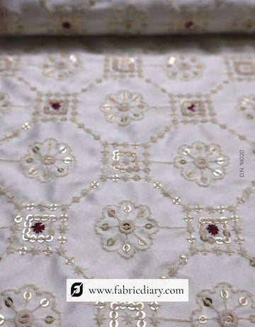 Sherwani Embroidery Fabric Online in East India