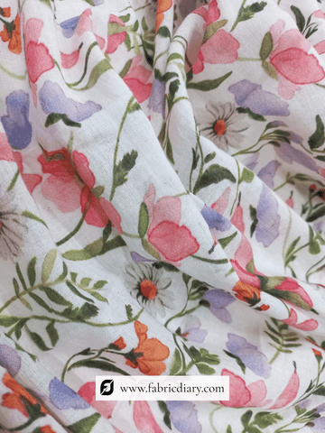 Cambric Cotton Printed Fabric Manufacturer Jharkhand