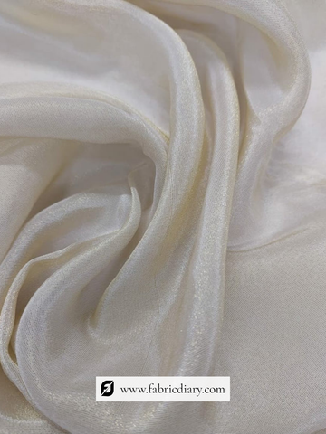 Pure Tissue Gold Plain Fabric Manufacturer Noida