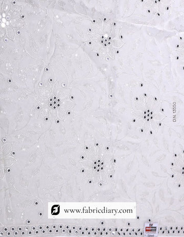 Mirror Work Embroidery Fabric Online in Africa