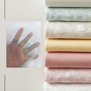 Premium Embroidered Fabrics Online | Wholesale & Bulk
