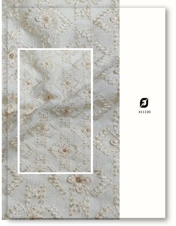 Exclusive Sherwani Embroidery Fabric for Groom Wear - 11130