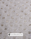 Wholesale 5mm sequin embroidery fabric for designer gowns