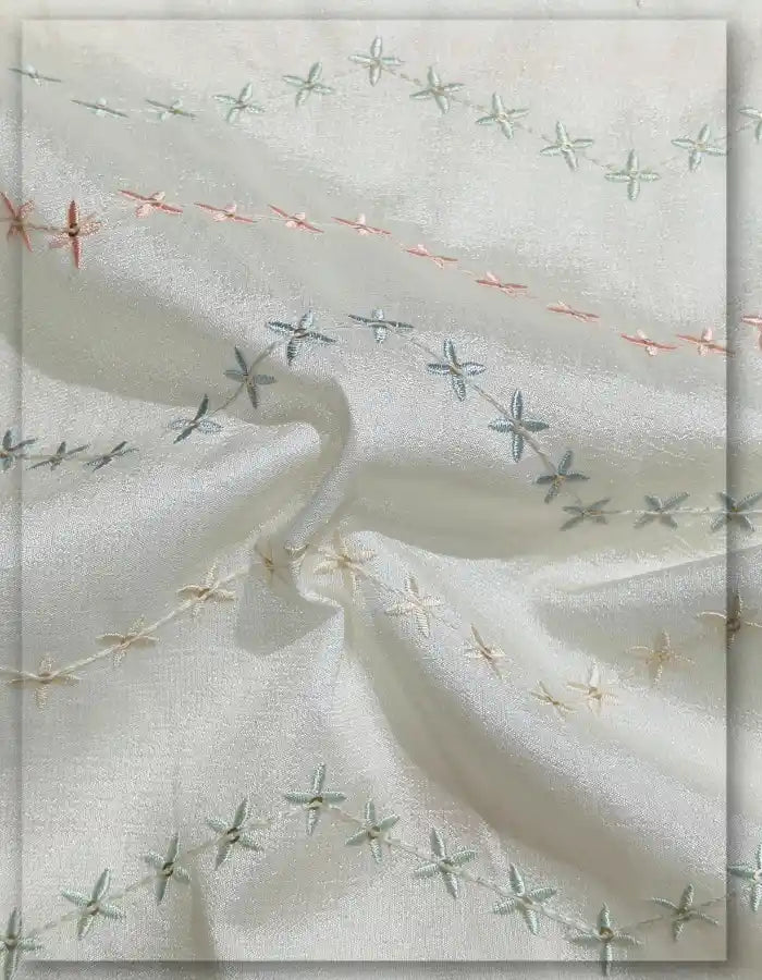Premium Men's Kurta Embroidery Fabric Collection