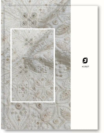 Latest Sherwani Embroidery Fabric for Marriage Wear - 13927