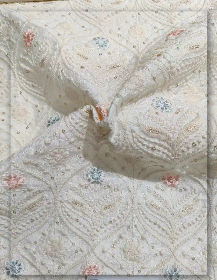 Designer Royal Sherwani Embroidery Fabric Online - 13936