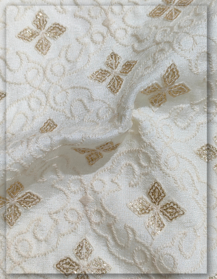 Stylish Embroidered Sherwani fabric for Mens & Kids #14035