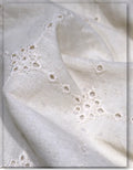 Classic Broderie Anglaise Cotton Lace for Fashion Wear